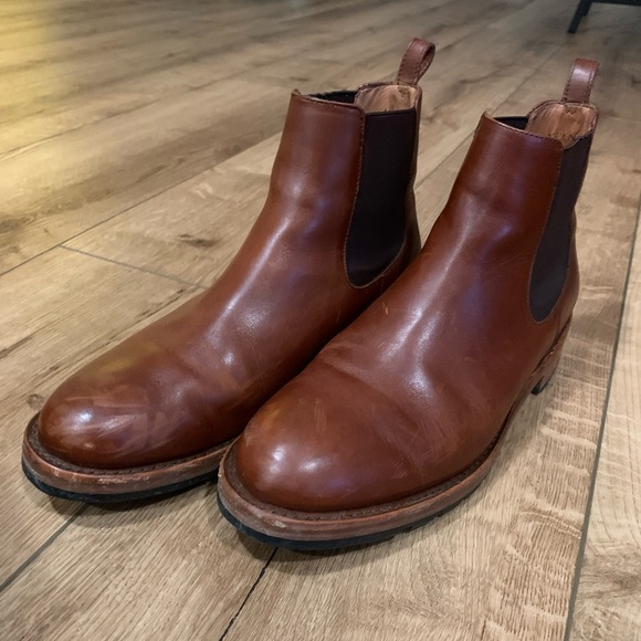 Patina daytripper chelsea boots leather men’s 7.5 cognac - Picture 11 of 11